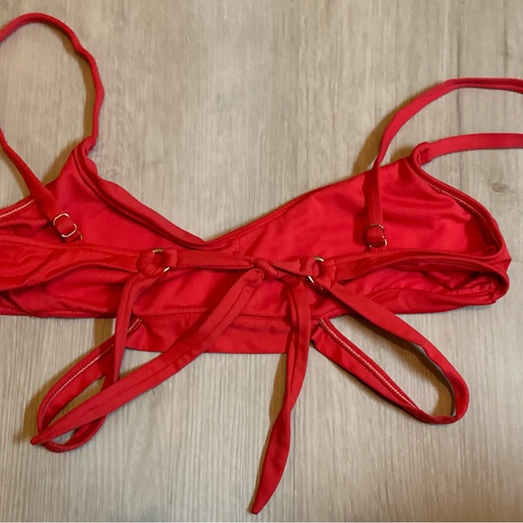 POLO Ralph Lauren Bikini Top - Red, Size Medium, Trendy, Great Condition! - Picture 9 of 10